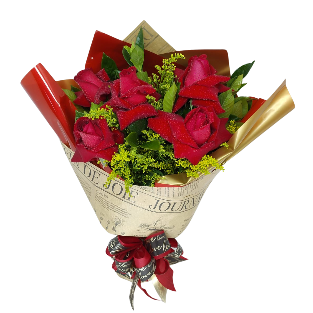 Buqu 5 Rosas -  Encantos