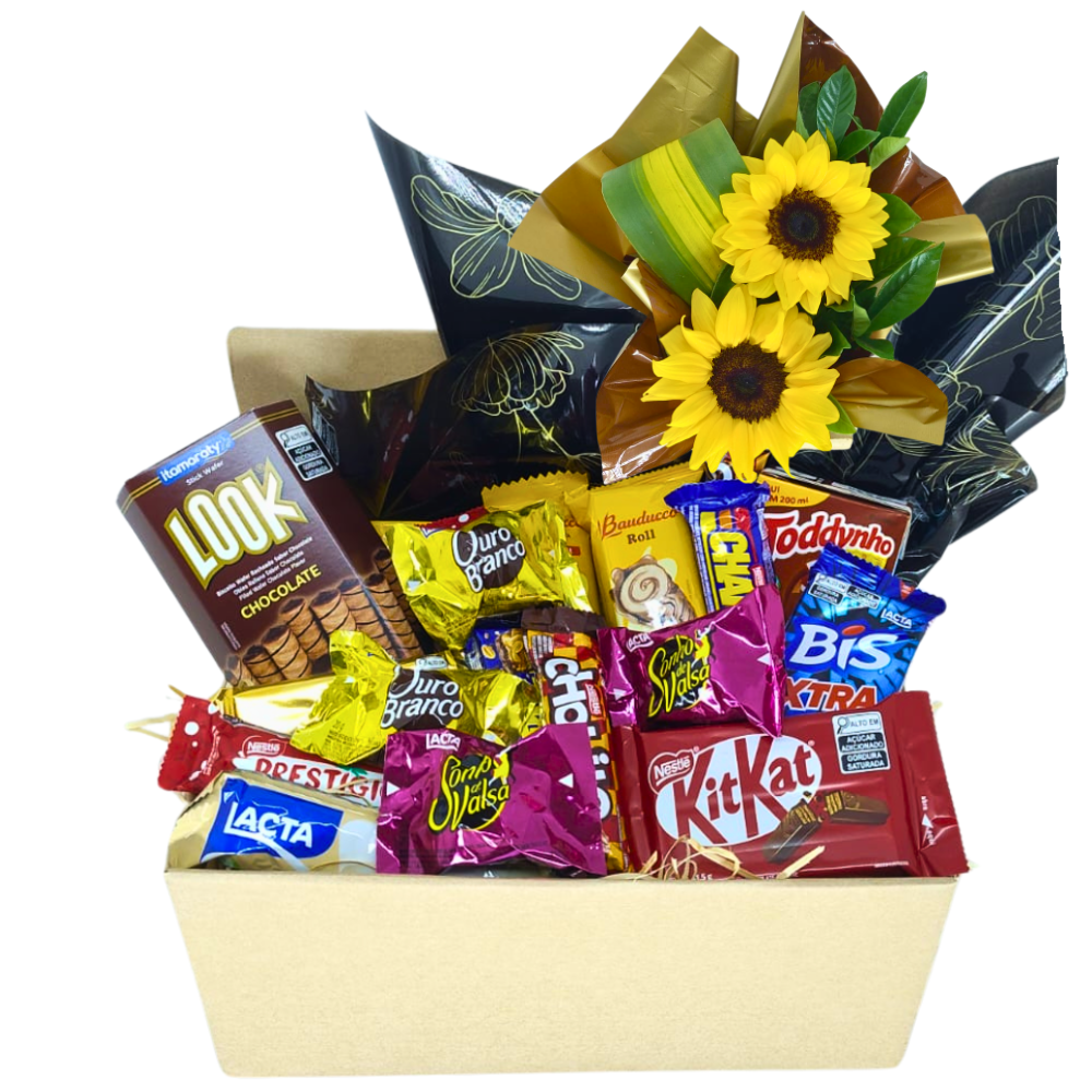 Cesta de Chocolate - Doce Sol
