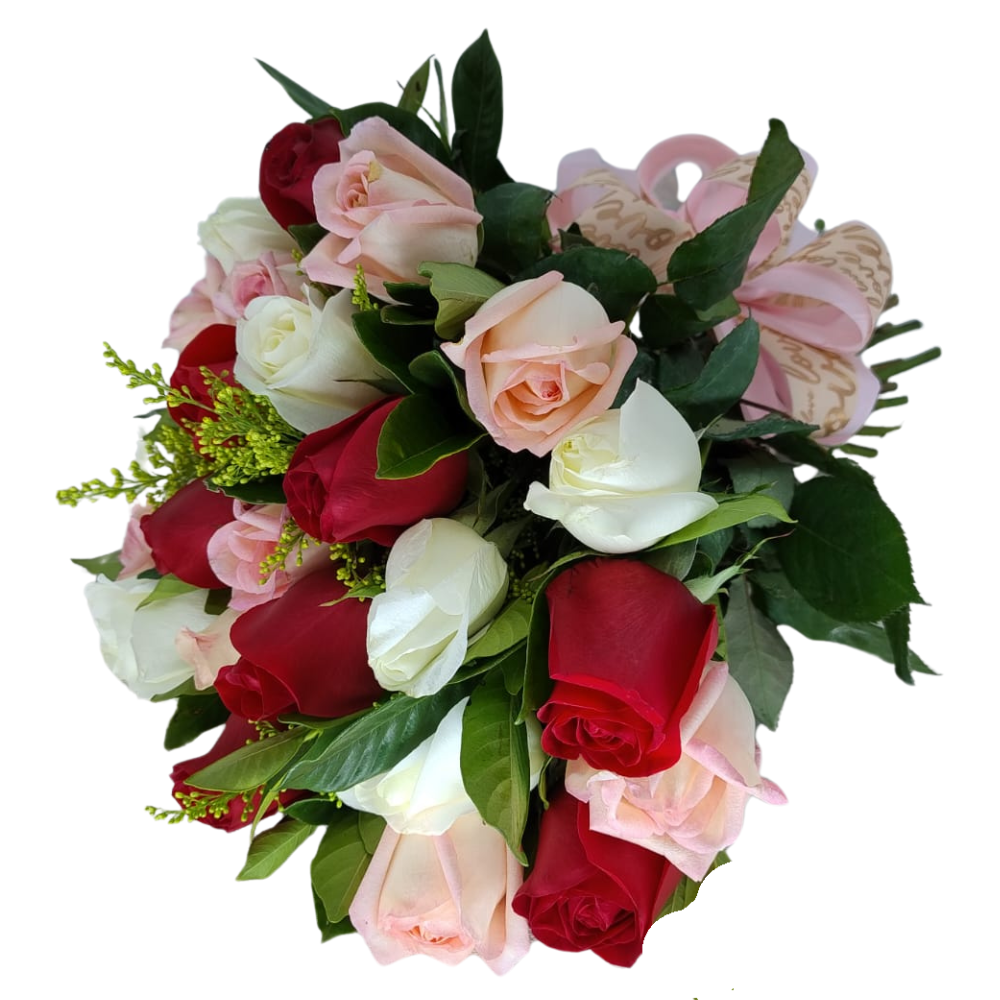 Buqu Elegncia de 24 Rosas